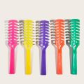Random Color Vent Brush Hair Brush 7 Row Vent Brush With Ball Tipped Bristles for Men and Women.