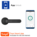 Smart Door Lock For Bedroom Zymak BDL250X Bedroom Door Lock With Fingerprint Tuya App And Key Biometric Door Lock Fingerprint Door Lock. 