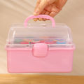 Children's Hair Accessories Storage Box Head Rope Hairpin Card Pen Sundries Stationery Box Cute Girl Jewelry Box Fayshow. 