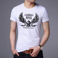 Multi Colour Design Half Sleeve Round Neck T Shirt For Men - Soft & Comfortable - Comfortable to Wear in Summer Season. 