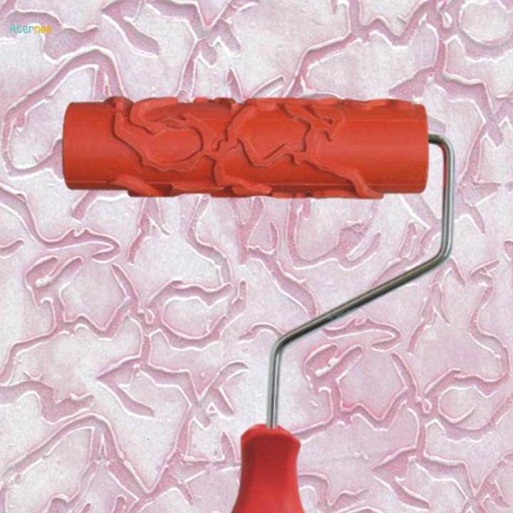 7-Inch%20Wall%20Patterned%20Paint%20Roller,%20with%20Applicator,%20Home%20Decorative%20Wall%20Decorative%20Painting%20Decor%20Tool%20-%20Image%202