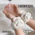 Rabbit fur face wash wrist strap no longer dripping water after washing moisture-proof sleeve wrist guard waterproof to the cuff wristband absorbent artifact.