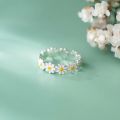 Double Finger Chain Rings For Women Tassel Butterfly Ring.
