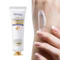 Intense Brightening with Vitamin C Moisturizing Skin Cream 1.05oz Non greasy Travel Care Hand Lotion for Dry Cracked Hands handy. 