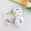 White Hello Kitty Cat Cinnamoroll AirPods 3 Case Apple AirPods 2 Cases Cover AirPods Pro 2 Cute Case iPhone Earphone Accessories.