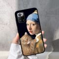 Van Gogh Mona Lisa Fun Cat Art Phone Case For Redmi Note 4 X 5 A 6 7 8 Pro T 9 Pro 9S 10 Pro 11 Pro 11S 11Epro PocoM3pro. 