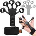 Hand Grip Strengthener - Adjustable Finger Exerciser and Finger Stretcher. 