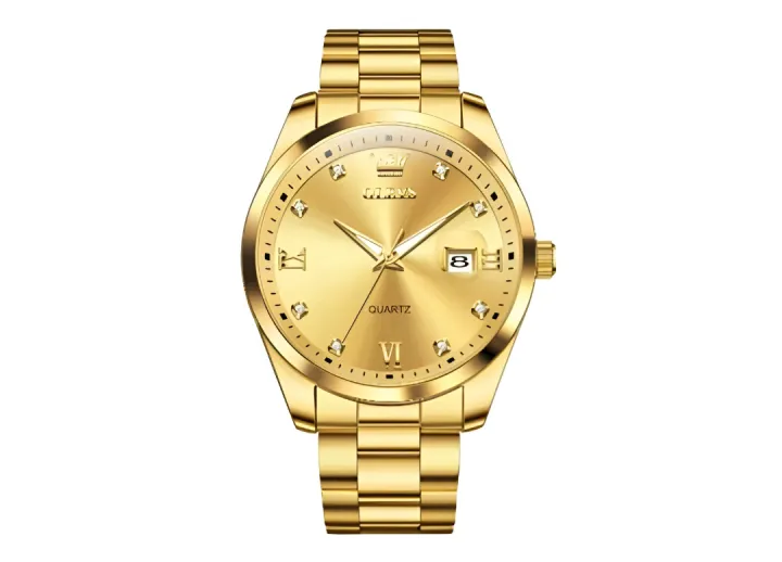 Olevs%203709G%20Stainless%20Steel%20Analog%20Wrist%20Watch%20For%20Men%20-%20Image%203