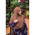 Butterfly Full Coverage One Loop Ready Hijab. 