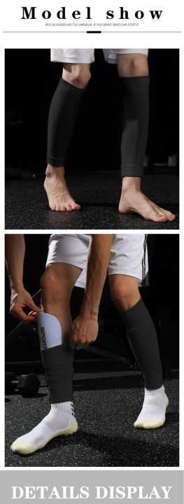 Shin%20Guard%20Sock%20-%20Leg%20Performance%20Support%20Football%20Compression%20Calf%20Sleeves%20With%20Pocket%20(2%20Pcs)%20-%20Image%202