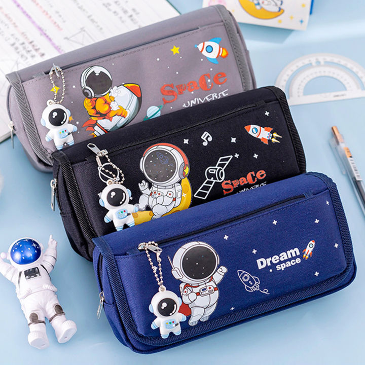 New%20F%20pace%20Atronaut%20Pencil%20Cae%20Large%20Capacity%20Kid%20tationery%20Bag%20chool%20tuden%20Cartoon%20Canva%20Pencil%20Bag%20-%20Image%206
