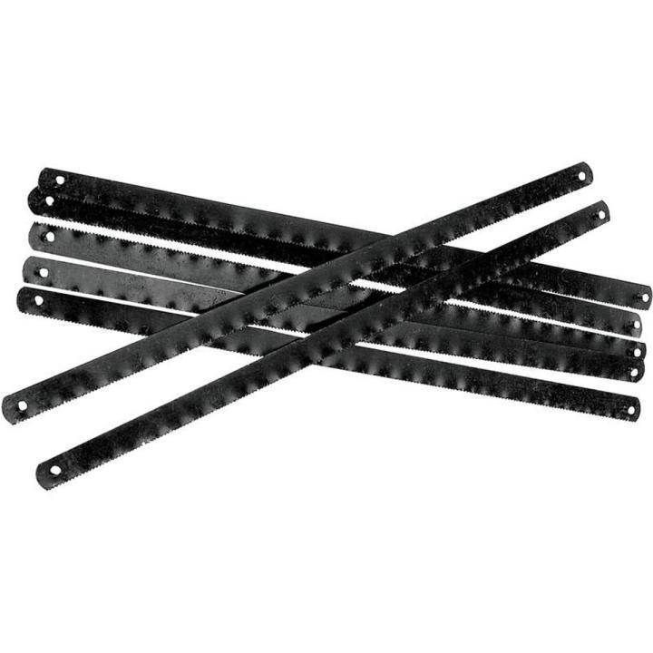 Mini Hacksaw Blade (5 Piece) Designed to Cut Metal, Pipe, And Woods, Sized For Small Spaces, Fits Most Standard 6 inch Adjustable Frame Hacksaws
