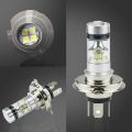 2 Pcs H4 9003 HB2 LED Motorcycle Headlight Bulbs HID Hi&Low Beam 6500K White Power. 