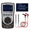 Upgraded MT8206 2 in 1 Intelligent Digital Oscilloscope Multimeter Current Voltage Frequency Tester with Analog Bar Graph. 