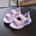 Girls Sandals 2024 New Summer Aisha Princess Kids Shoes Kids Fashion Princess Sports for Kids. 