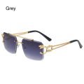 UV400 retro rimless sunglasses for men steampunk outdoor cycling sunglasses women punk fashion glasses vintage shades Gafas.