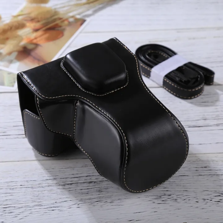 (Not%20a%20Camera)%20Full%20Body%20Camera%20PU%20Leather%20Case%20Bag%20with%20Strap%20for%20FUJIFILM%20XT10%20/%20XT20%20-%20Image%209