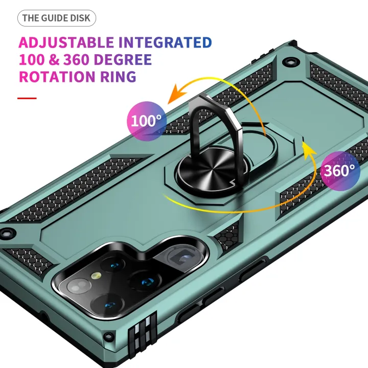 For%20Samaung%20Galaxy%20S22%20Ultra%205G%20Shockproof%20TPU%20+%20PC%20Protective%20Case%20with%20360%20Degree%20Rotating%20Holder(Black)%20-%20Image%206