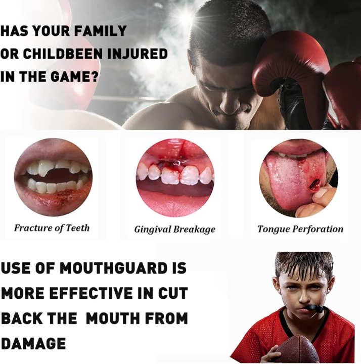 Badboy%20Pro%20Series%20MMA%20Mouthguard%20teeth%20protector%20Kids%20&%20Youth(%20upper%20and%20lower%20teeth%20gum%20)%20-%20Athletic%20Mouth%20Protection%20for%20Boxing,%20Football,%20Hockey,%20Karate,%20Rugby,%20Basketball%20-%20Custom%20Fit,%20Comfortable%20&%20Durable%20-%20Image%203