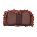 Chenille Microfiber Car Wash Mitt - Brown. 