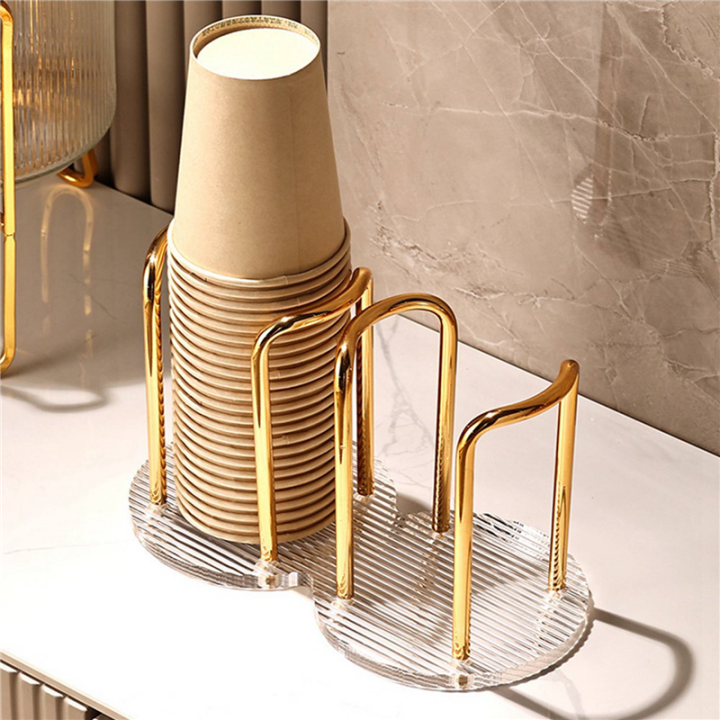 NANLIY%202X%20Paper%20Cup%20Dispenser%20Cup%20Holder%20Cup%20Storage%20Party%20Cup%20Dispenser%20Mouthwash%20Rinsing%20Cup%20Storage%20Holder,23x13cm%20A%20-%20Image%206