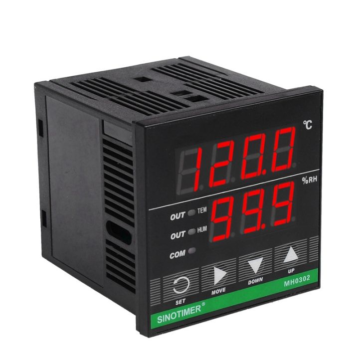 SINOTIMER%202X%20Temperature%20Humidity%20Controller,%20MH0302%20Panel%20Mounted%20Digital%20Temperature%20and%20Humidity%20Controller%20Sensor%20-%20Image%207
