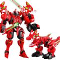 Genuine Steel Dragon 3 Dragon Soul Awakening Machine Transformer Dinosaurs Mechanical Beast Combination Robot Watch Children's Toy. 