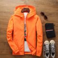 Jacket Men's Windbreaker 10 Color Spring Summer Fashion Zipper Thin Jacket Men Casual Hooded Jacket Male 6XL 7XL. 