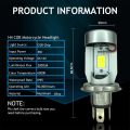 Universal High Power Moto led H4 Led Headlight HS1 led motorbike bulbs H4 led motorcycle Moto light High Low Beam 20W H4 HS1 COB 12V 6500K 2500K Moto bike Head Lamp. 