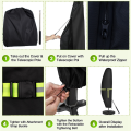 1 Set 420D Waterproof Outdoor Umbrella Cover Outdoor Parasol Cover Fits for Cantilever Offset Umbrella 210 X 45 X 72/32 cm. 