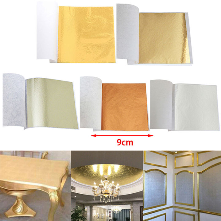100%20Sheets%20Gold%20Foil%20Leaf%20Gilding%20Handicrafts%20Craft%20Paper%20Decoration%20Tool%20MJD%20-%20Image%208