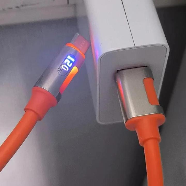 Huawei%20Xiaomi%20Redmi%20LED%20Digital%20Display%20Cable%20120W%20Fast%20Charging%20USB%20Type%20C%20High%20Speed%20Charger%20Data%20Cable%20for%20Samsung%20Android%20-%20Image%202