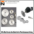 6pcs HSS Circular Saw Blade High Speed Steel Drill Rotary Tool Cutting Disc For Metal Wood Cutter Disk Power Tools Set Kit. 