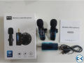 K35 Dual Wireless Microphone  3.5mm  with ANC Active  Noise Cancelling Aux Receiver, Omni directional, 5 Hour Battery Life, Compatible with Cameras and Smartphones Dual Mic, Single Receiver BD Best Product  By Gadget -X. 
