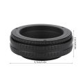Helicoid Adapter, Helicoid M42 M42 To M42 Adjustable Focusing Helicoid Lens Adapter M42 Helicoid Adapter, Macro Helicoid Adapter 17-31mm for Photographers.