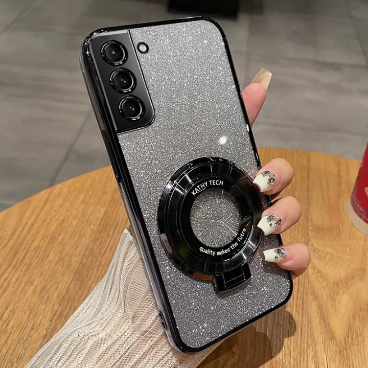 Back%20Cover%20Samsung%20Galaxy%20S22%20/%20S22%20Plus%20/%20S22%20Ultra%20Back%20Cover%20with%20Stand%20Holder%20Luxury%20Shiny%20Gradient%20Plating%20Glitter%20Girls%20Slim%20Phone%20Case%20Clear%20Soft%20Silicone%20Protective%20Cases%20Pouch%20Women%20-%20Image%209