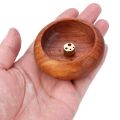 【Daily Necessities For Anyone Store】1PC Wood Stick Holder Bowl Shape Censer Home Decoration Aromatic.