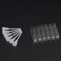30pcs 1ml/2ml/3ml Glass Perfume Bottle sample tester Vials Small Test tube Essential oil Aromatherapy Dripping stick Container. 