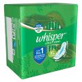 Whisper Ultra Clean Wings Sanitary Pads for Women, XL 15 Napkins - pad. 