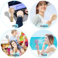 Portable Mini Hand Fan Water Humidifier Outdoor Handheld Fan Usb Rechargeable Spray Mist Fan Small Personal Electric Fan 4 Gear.