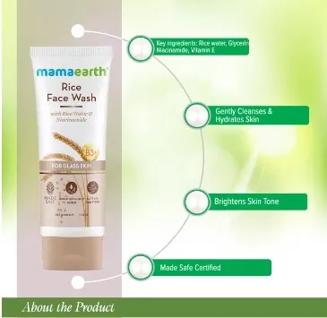 Mamaearth%20Rice%20Face%20Wash%20With%20Rice%20Water%20&%20Niacinamide%20for%20Glass%20Skin%20-%20100%20ml%20-%20Image%205
