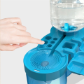 Paint Brush Washer Paint Brush and Paint Washer and Drain Automatic Water Filling Brush Cleaner As Shown.