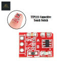 TTP223 Red TTP223 Touch Button Module Capacitor Type Single Channel Self Locking Touch Switch Sensor Pack of -2 Pcs. 