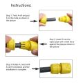 Garden Water Hose Nozzle for Karcher,Pressure Car Wash Hose with Spray Garden Watering Pipe Tube Sprinkle Water Hose. 