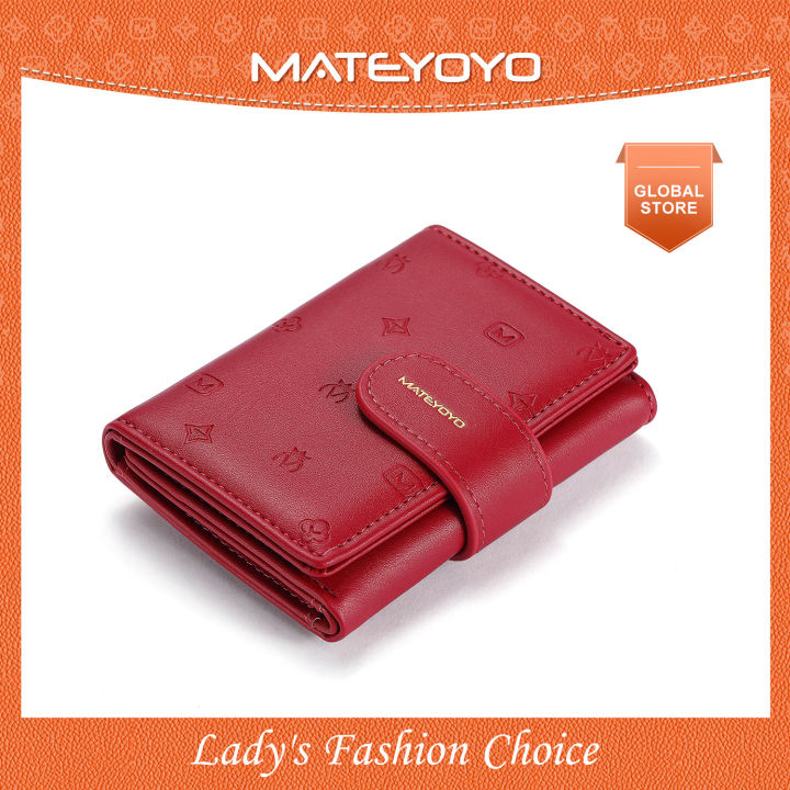 MATEYOYO Women s Wallet Imprint ladies Wallet Simple Fashion Purse Large Capacity Money Bag Embossing Female Short Wallet Ladies Money Bag Chic Card Holder Daraz .bd