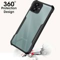 For Samsung Galaxy A06 new desigen Transparent CXunddo Shockproof Back Cover Phone Case. 