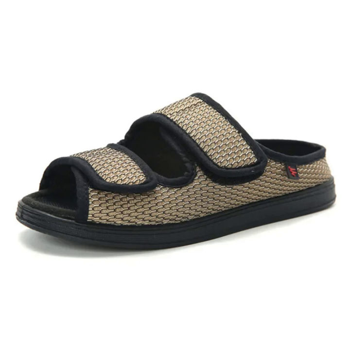 Summer%20Comfortable%20Diabetes%20Shoes%20Fat%20Thumb%20Instep%20Height%20Foot%20Code%20Middle-Aged%20Elderly%20Sandals%20Puffy%20Adjustable%20Slippers%20-%20Image%203