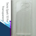 For Tecno Spark 10 Pro - IMPT Premium Silicone Case Crystal Clear Soft TPU Ultra-Thin Transparent Flexible Protective Mobile Phone Back Cover. 