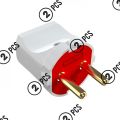 Walton 2 Pin Plug 10A (2pcs). 