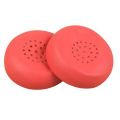 1Pair Foam Ear Pads Cushion Leather Earpad for Sony WH-CH400 Headphone(Red). 